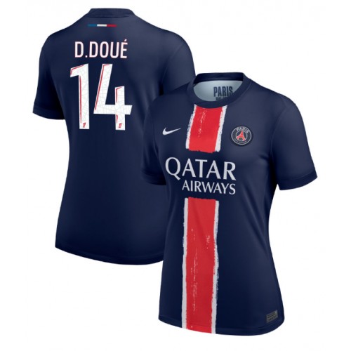 Paris Saint-Germain Desire Doue #14 Domaci Dres za Ženska 2024-25 Kratak Rukav